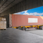 Industry,Cargo,Freight,Trucks,Transport,And,Logistics.,Trailer,Container,Truck